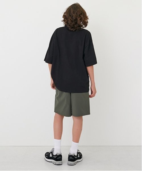 GLAZOS（グラソス）の「【大人向けサイズあり】【Easycare】ポリリップ・ショーツ（その他パンツ・キッズ・チャコール/カーキ/ブラック・S/M/L/LL）」の12枚目の写真