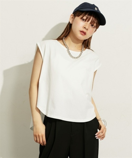 タンクトップ レディース tシャツ インナー シンプル オーバー