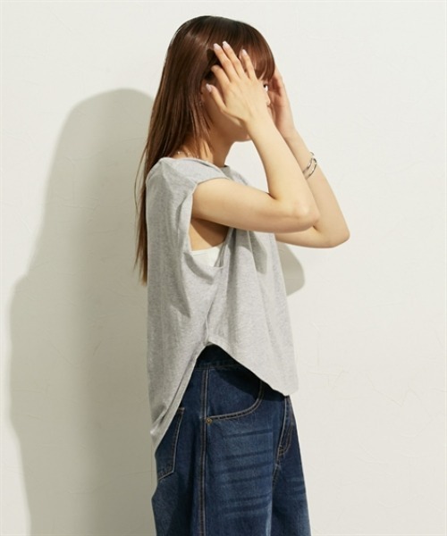OVERNEATH セット販売S ショートトップスタンクトップ　定価15400円 新品未使用 3枚セット ショート丈タンクトップ ショート丈T