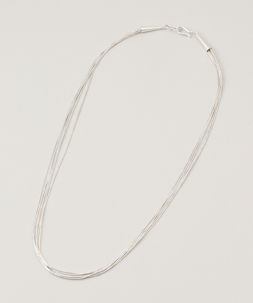 Native SilverStreams(ネイティブシルバーストリームズ)の「Native SilverStreams liquid silver necklace 45cm(ネックレス・レディース・シルバー・FREE)」の2枚目の写真
