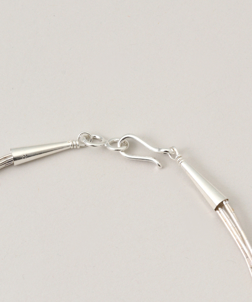 Native SilverStreams(ネイティブシルバーストリームズ)の「Native SilverStreams liquid silver necklace 45cm(ネックレス・レディース・シルバー・FREE)」の3枚目の写真