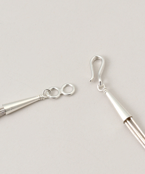 Native SilverStreams(ネイティブシルバーストリームズ)の「Native SilverStreams liquid silver necklace 45cm(ネックレス・レディース・シルバー・FREE)」の4枚目の写真