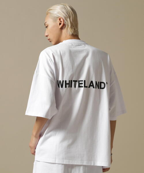 WHITELAND(ホワイトランド)の「【WEB&DEPOT限定】WHITELAND/ホワイトランド/OWL/LOGO SST/半袖Tシャツ(Tシャツ/カットソー・メンズ・ブラック/ホワイト・M/L)」の2枚目の写真
