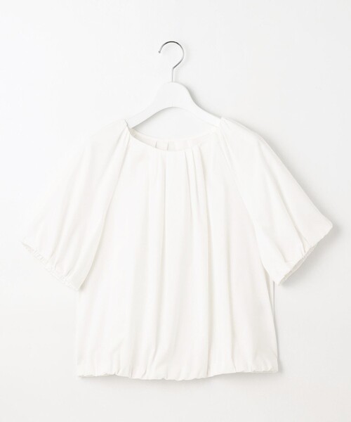 J.PRESS(ジェイプレス)の「【WEB限定・洗える・接触冷感】バルーンジャージー カットソー(Tシャツ/カットソー・レディース・ピンク系/グレー系/アイボリー系・T13/T15)」の9枚目の写真