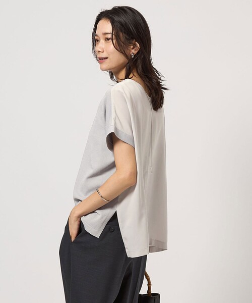 green label relaxing プルオーバーベスト◇未使用品 green label relaxing ベスト ジレ P/LI プルオーバー -マシン