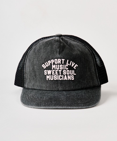 THE BAREFOOT（ベアフット）の「【 Chadwick / チャドウィック 】ピグメント ビッグシルエット メッシュキャップ（キャップ・メンズ・ブラック/ブラウン/オリーブドラブ/ベージュ/ネイビー・FREE）」の8枚目の写真