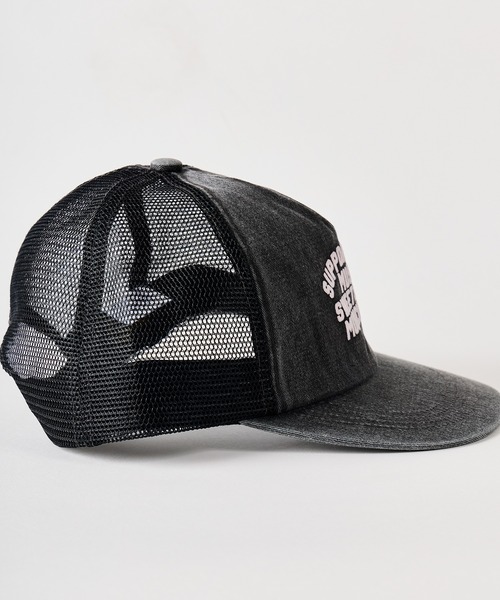 THE BAREFOOT（ベアフット）の「【 Chadwick / チャドウィック 】ピグメント ビッグシルエット メッシュキャップ（キャップ・メンズ・ブラック/ブラウン/オリーブドラブ/ベージュ/ネイビー・FREE）」の9枚目の写真