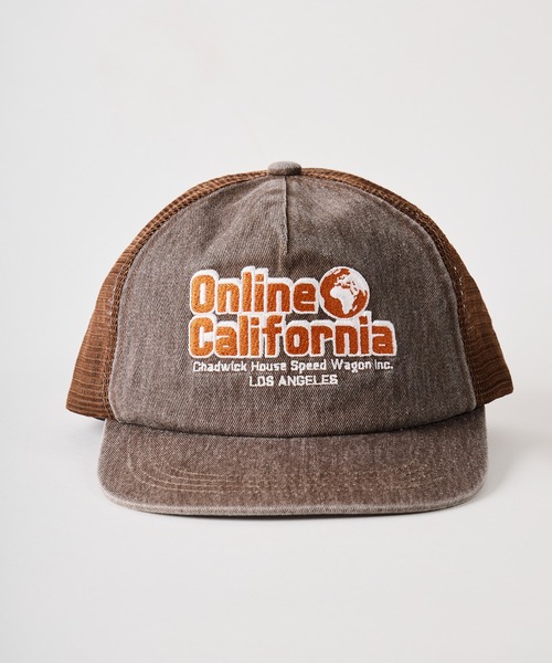 THE BAREFOOT（ベアフット）の「【 Chadwick / チャドウィック 】ピグメント ビッグシルエット メッシュキャップ（キャップ・メンズ・ブラック/ブラウン/オリーブドラブ/ベージュ/ネイビー・FREE）」の11枚目の写真