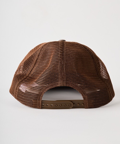 THE BAREFOOT（ベアフット）の「【 Chadwick / チャドウィック 】ピグメント ビッグシルエット メッシュキャップ（キャップ・メンズ・ブラック/ブラウン/オリーブドラブ/ベージュ/ネイビー・FREE）」の13枚目の写真