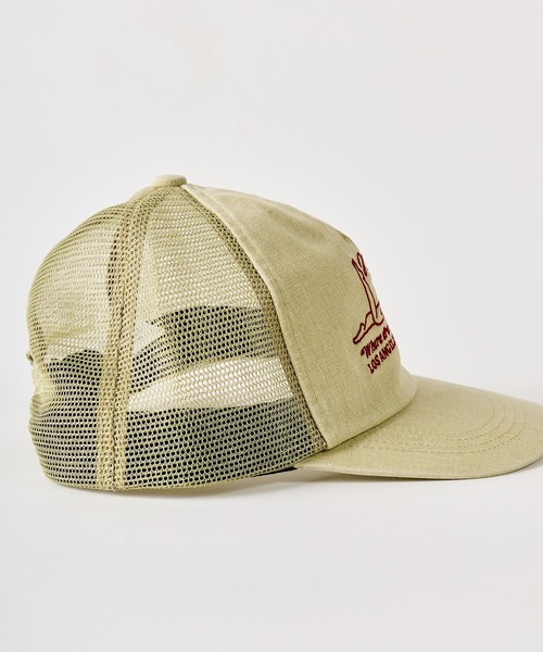 THE BAREFOOT（ベアフット）の「【 Chadwick / チャドウィック 】ピグメント ビッグシルエット メッシュキャップ（キャップ・メンズ・ブラック/ブラウン/オリーブドラブ/ベージュ/ネイビー・FREE）」の15枚目の写真