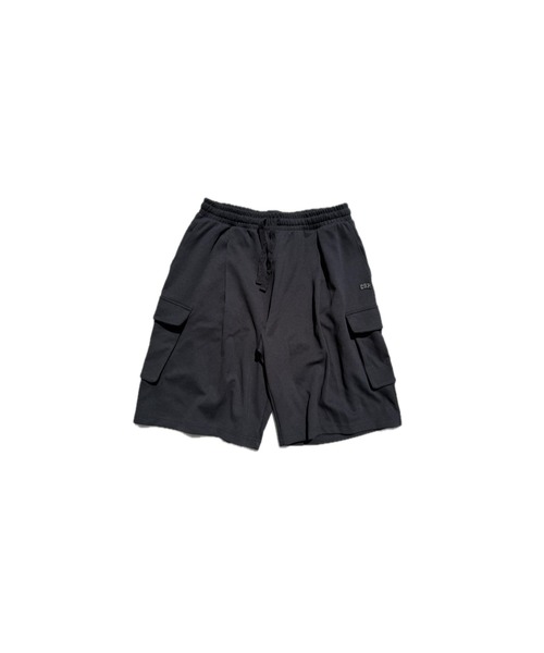 codegraphy（コードグラフィー）の「Cargo Sweat Bermuda Shorts CBEUUTT003（スウェットパンツ・メンズ・Black/カモフラージュ/Navy/DK.Gray/PINK・LARGE/MEDIUM/SMALL）」の2枚目の写真