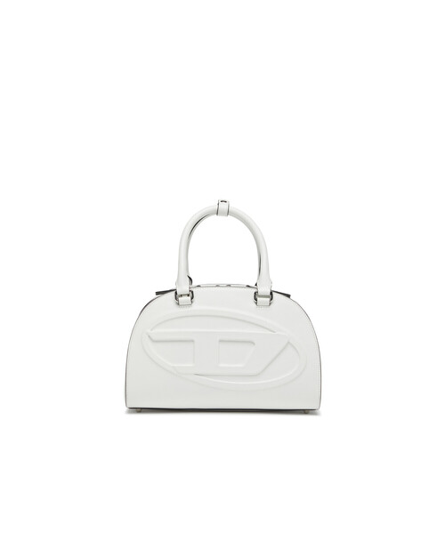 DIESEL(ディーゼル)の「ウィメンズ ハンドバッグ 1DR 2.0 1DR DOME HANDLE HANDBAG(ハンドバッグ・レディース・ブラック/ホワイト・UNI)」の6枚目の写真