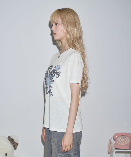 Y2K グラフィックプリントTシャツ（Tシャツ/カットソー