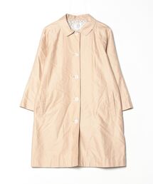 【Sally Scott】サリースコット アルパカモヘヤ混ノーカラーロングコート Sally Scott】サリースコット アルパカモヘヤ混ノーカラーロング
