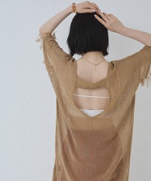 hunch（ハンチ）の「メッシュ ジレワンピース（ワンピース）」