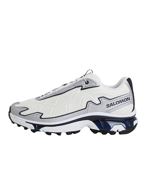 SALOMON（サロモン）の「SALOMON SNEAKERS / サロモン スニーカーズ：XT-SLATE Vanilla Ice/Ftw Silver/Maritime Blue：L47752100[WAX]（スニーカー・メンズ・シルバー系その他・27cm/27.5cm/26.5cm）」の2枚目の写真