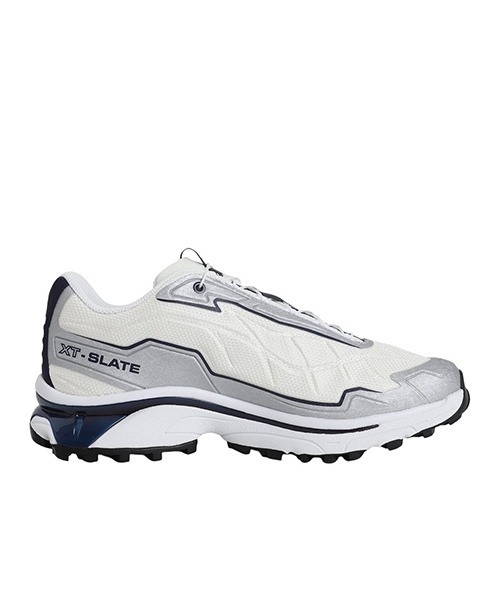 SALOMON（サロモン）の「SALOMON SNEAKERS / サロモン スニーカーズ：XT-SLATE Vanilla Ice/Ftw Silver/Maritime Blue：L47752100[WAX]（スニーカー・メンズ・シルバー系その他・27cm/27.5cm/26.5cm）」の3枚目の写真