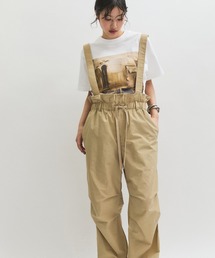 ADAM ET ROPE' | 【サステナブル】サスペンダーナイロンパンツ(その他パンツ)