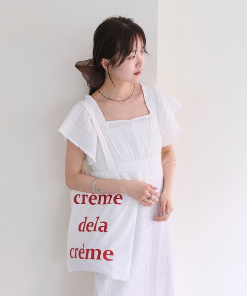 専用　mystic ワンピース セール】【森川企画】小花柄パイピングワンピース（ワンピース