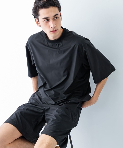URBAN RESEARCH（アーバンリサーチ）の「SHADOW RIP SHORT-SLEEVE T-SHIRTS（Tシャツ/カットソー・メンズ・チャコールグレー/ブラック・MEDIUM/LARGE）」の4枚目の写真