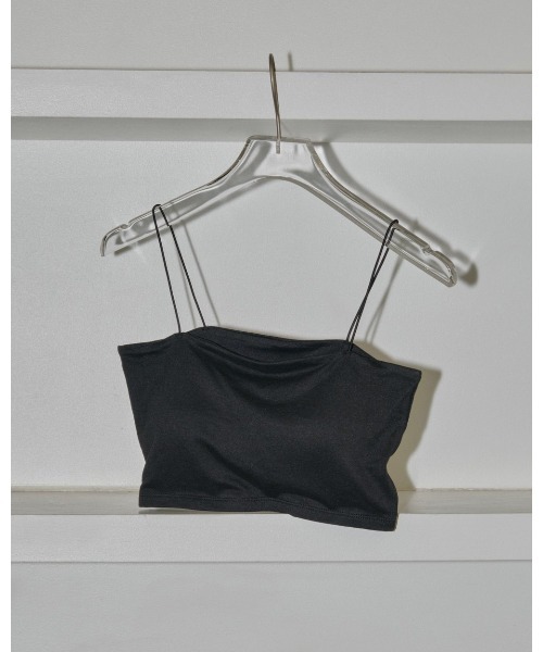TODAYFUL(トゥデイフル)の「TODAYFUL Cupin Flatseam Bratop(ブラジャー・レディース・ブラック/オフホワイト・FREE)」の10枚目の写真