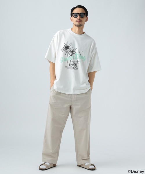 セール】Disney/スティッチデザインTシャツ（Tシャツ/カットソー