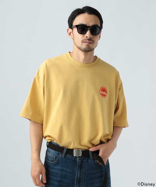 Disneyland Resort スティッチ　長袖カットソー セール】スティッチ/ヴィンテージ風ピグメントTシャツ（Tシャツ