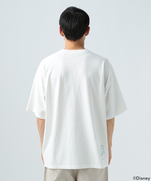 Disney(ディズニー)の「Disney/スティッチデザインTシャツ(Tシャツ/カットソー・メンズ・オフホワイト/ブルー/チャコール/イエロー・MEDIUM/LARGE)」の16枚目の写真