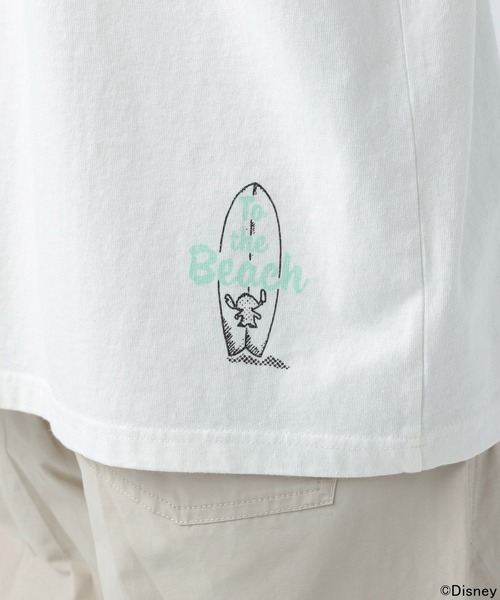 セール】Disney/スティッチデザインTシャツ（Tシャツ/カットソー