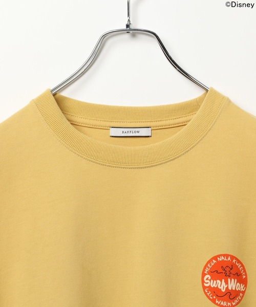 Disney(ディズニー)の「Disney/スティッチデザインTシャツ(Tシャツ/カットソー・メンズ・オフホワイト/ブルー/チャコール/イエロー・MEDIUM/LARGE)」の10枚目の写真