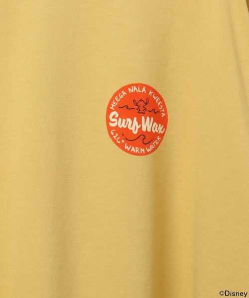 Disney(ディズニー)の「Disney/スティッチデザインTシャツ(Tシャツ/カットソー・メンズ・オフホワイト/ブルー/チャコール/イエロー・MEDIUM/LARGE)」の9枚目の写真
