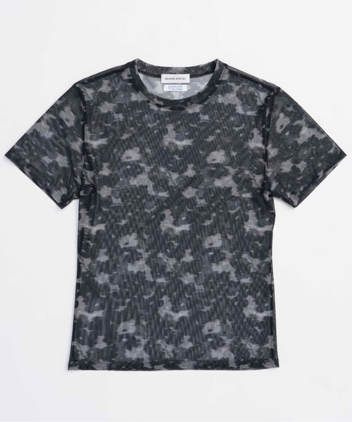 tシャツ 「PISCESS×MAISON SPECIAL」Flower Camo Mesh Sheer Top/フラワーカモメッシュシアートップス「M 250516_MS702_1200x1200_crop_ce