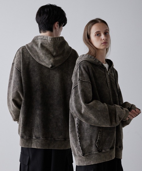 CLEL まとめ売りヘビーウェイトパーカーシャツセットアップ10点セットクレイル CLEL（クレイル）の「【CLEL】Heavy Weight Logo Embroidered