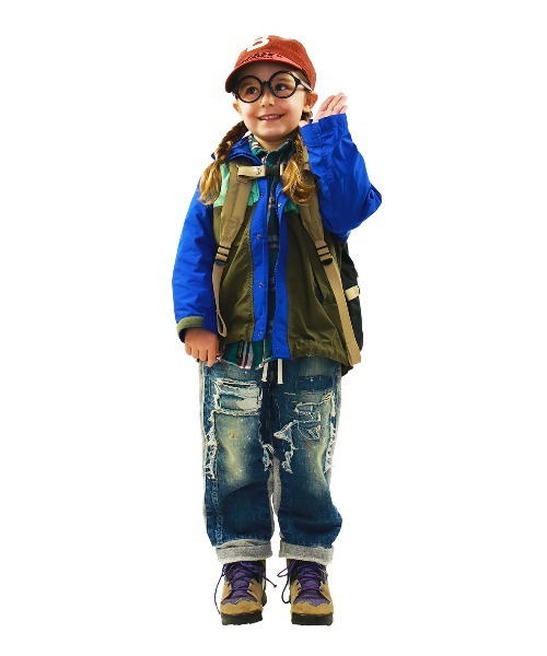 DENIM DUNGAREE（デニムダンガリー）の「PENNIE Mountain Parka（マウンテンパーカー・キッズ・その他2・145/135）」の4枚目の写真