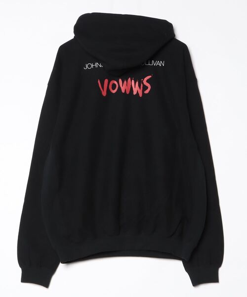 JOHN LAWRENCE SULLIVAN(ジョンローレンスサリバン)の「JOHN LAWRENCE SULLIVAN x VOWWS HOODIE(パーカー・メンズ・ブラック・SMALL/MEDIUM/LARGE)」の3枚目の写真