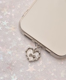 Mayree（メイリー）の「【urge select】《Type-C対応》Y2K シルバーモチーフ コネクターカバー【9パターン展開】（スマホグッズ）」