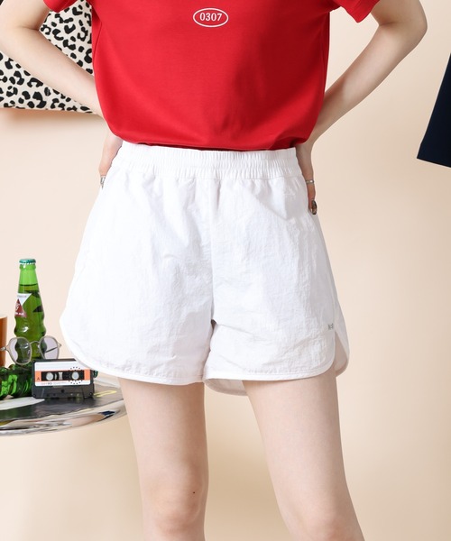 NERDY(ノルディ)の「ウーブンドルフィンショーツ(その他パンツ・レディース・シルバー/ピンク/ホワイト・S/SS/M)」の5枚目の写真