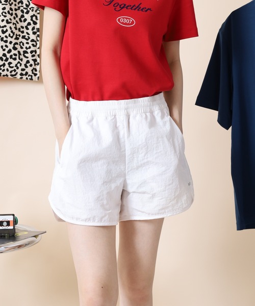 NERDY(ノルディ)の「ウーブンドルフィンショーツ(その他パンツ・レディース・シルバー/ピンク/ホワイト・S/SS/M)」の6枚目の写真
