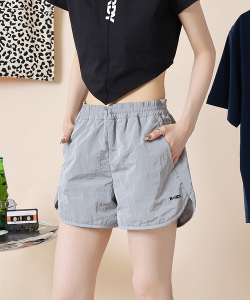 NERDY(ノルディ)の「ウーブンドルフィンショーツ(その他パンツ・レディース・シルバー/ピンク/ホワイト・S/SS/M)」の10枚目の写真