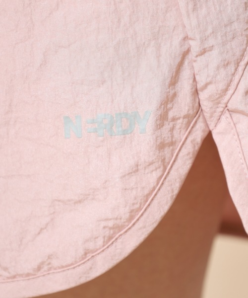 NERDY(ノルディ)の「ウーブンドルフィンショーツ(その他パンツ・レディース・シルバー/ピンク/ホワイト・S/SS/M)」の15枚目の写真