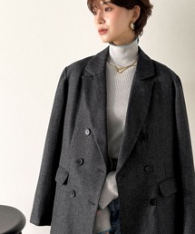 【Classical Evon】ミニマルに魅せる、大人の余裕。3段ボタンダブルジャケット(セットアップ可)