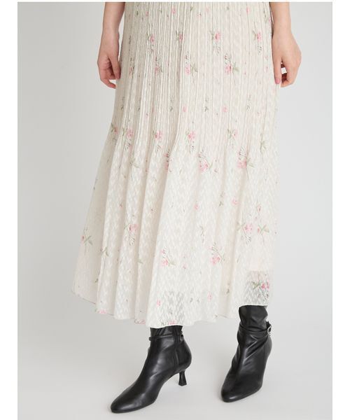 CELFORD(セルフォード)の「【CELFORD×P.J. REDOUTEコラボ】Rosaボウタイワンピース(ワンピース・レディース・ライトグレー/ブラック・38/36)」の10枚目の写真