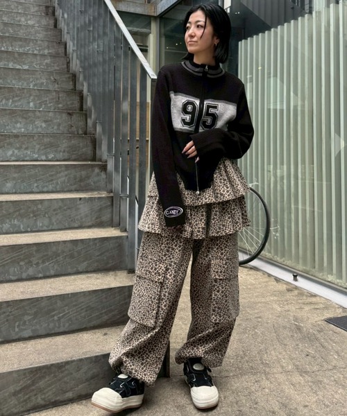 Candy Stripper（キャンディストリッパー）の「95 KNIT ボディスーツ（ニット/セーター・レディース・アイボリー/ブラック/ボルドー・FREE）」の21枚目の写真