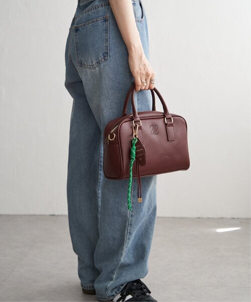 VENCEEXCHANGE（ヴァンスエクスチェンジ）の「ブリジット2WAYボストンバッグ（ボストンバッグ・レディース・ブラック/オフホワイト/ワイン/ブラウン・FREE）」の12枚目の写真