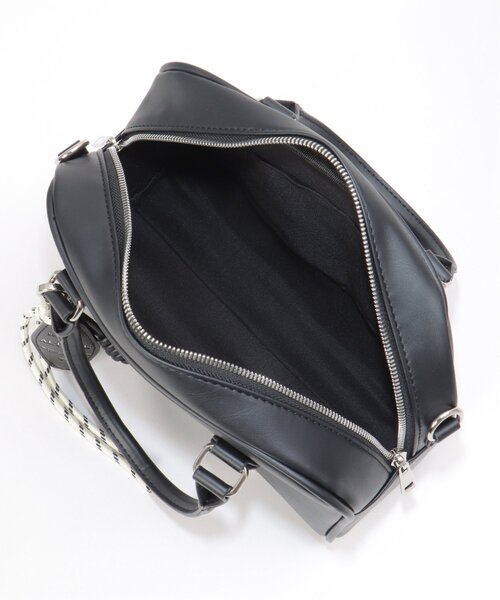 VENCEEXCHANGE（ヴァンスエクスチェンジ）の「ブリジット2WAYボストンバッグ（ボストンバッグ・レディース・ブラック/オフホワイト/ワイン/ブラウン・FREE）」の19枚目の写真