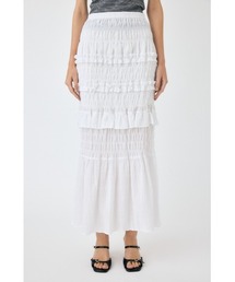 MOUSSY | 【セットアップ対応】SHIRRING LONG スカート(スカート)