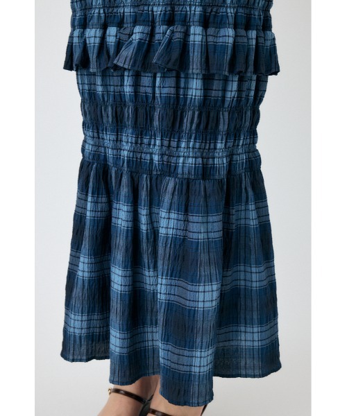 MOUSSY（マウジー）の「【セットアップ対応】SHIRRING LONG スカート（スカート・レディース・ブラック/ホワイト/ブルー系その他・1/2）」の16枚目の写真