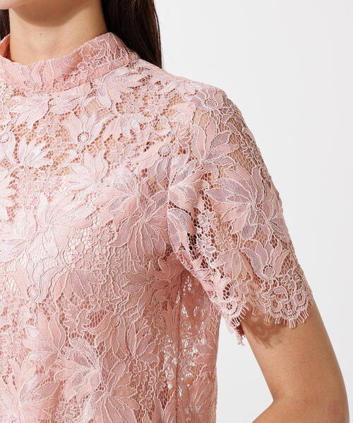 PINKY&DIANNE（ピンキーアンドダイアン）の「◆リーフレースバックリボンブラウス（シャツ/ブラウス・レディース・ピンク/ブルー系その他3/ネイビー・38）」の12枚目の写真