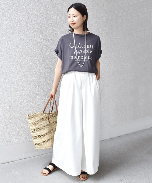 ZOZO限定】SHIPS.me:ストレッチ タック キュロット パンツ（その他