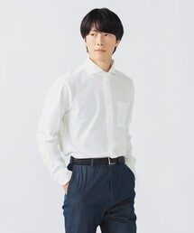 BEAMS HEART | アルビニ カラミ カッタウェイカラー シャツ(シャツ/ブラウス)